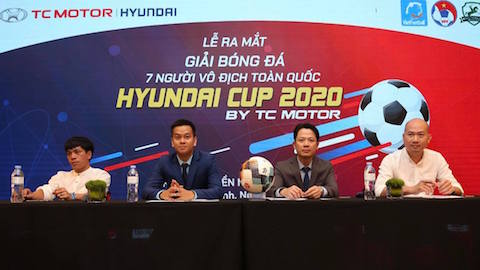 Giải bóng đá 7 người vô địch toàn quốc – Hyundai Cup 2020: Hứa hẹn nhiều hấp dẫn!